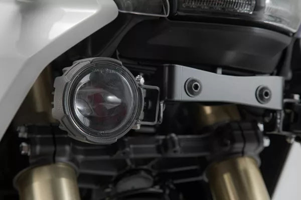 2 x EVO Phares antibrouillard, Aluminium, noir - Yamaha Ténéré 700
