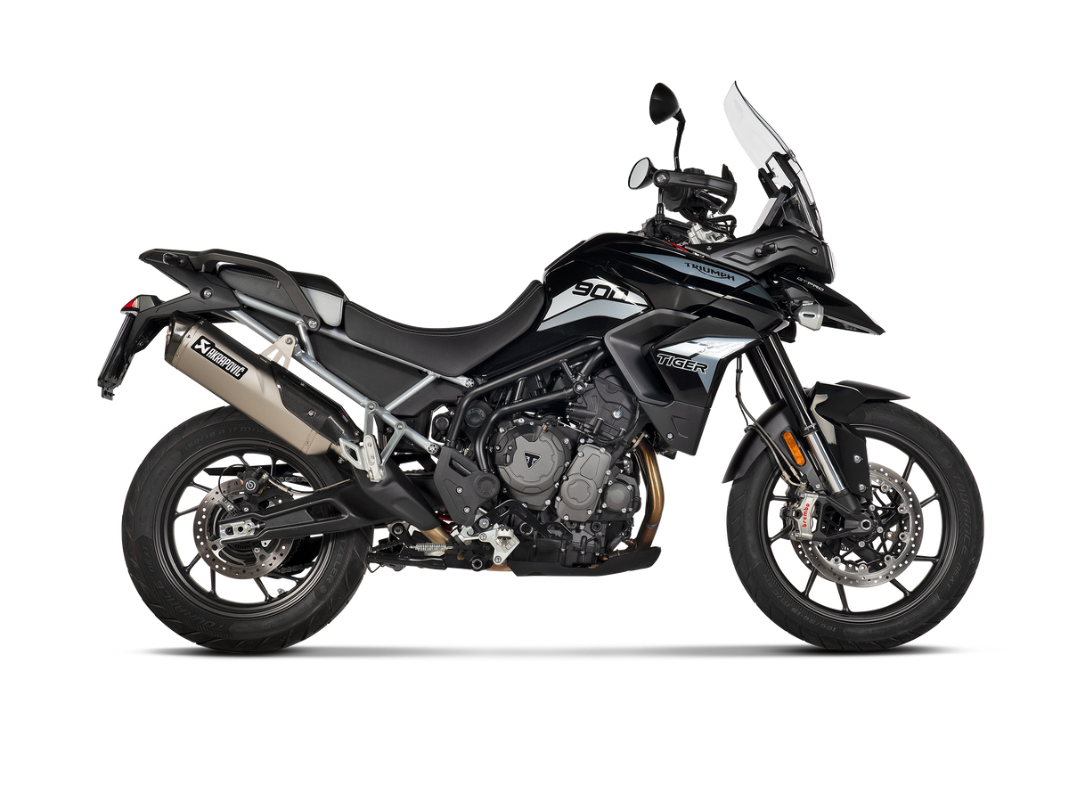 Slip-On Line Titanium, Grey - 20-23 Triumph Tiger 850 / 900 / 900 GT