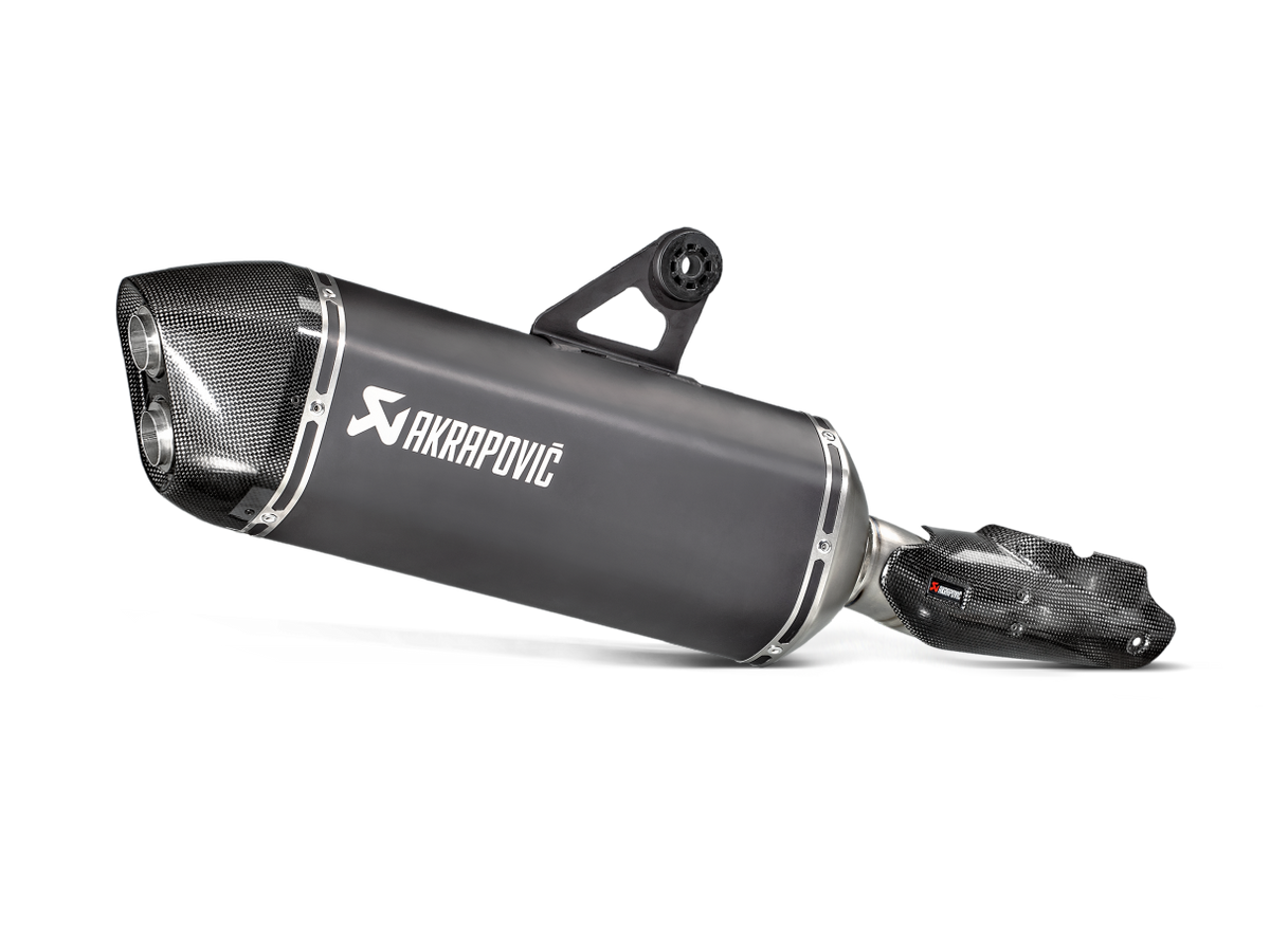 Slip-On Line Titanium, Black - 13-18 BMW R 1200 GS / Adventure