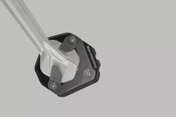 Extension For Side Stand Foot, Black & Silver - 19+ Yamaha Ténéré 700