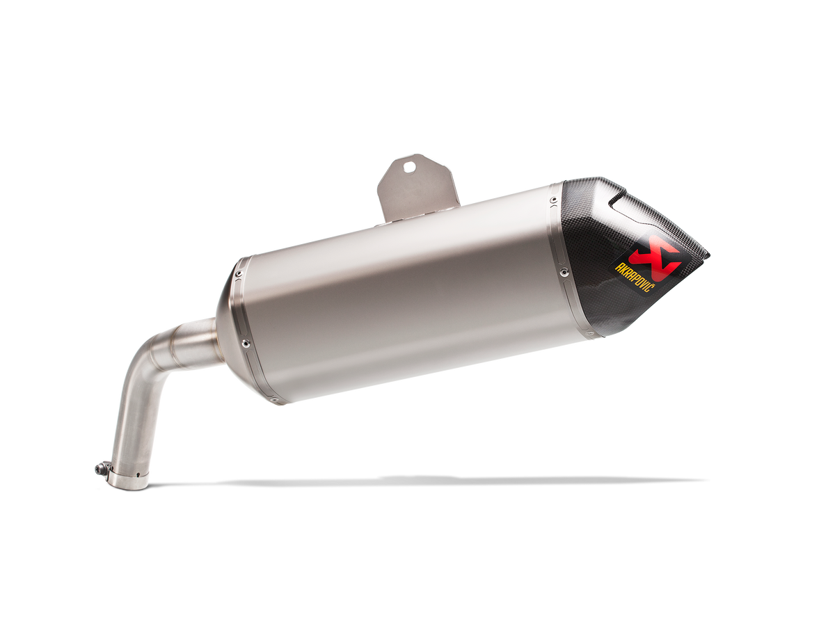 Slip-On Line Titanium, Grey - 10-20 Yamaha Super Ténéré