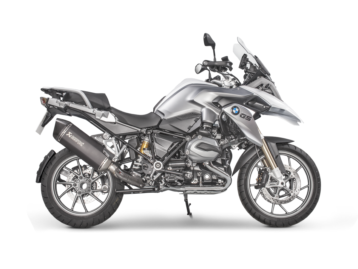 Slip-On Line Titanium, Black - 13-18 BMW R 1200 GS / Adventure