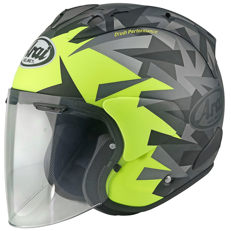 Casque Arai SZ-R EVO, Mimesis Jaune