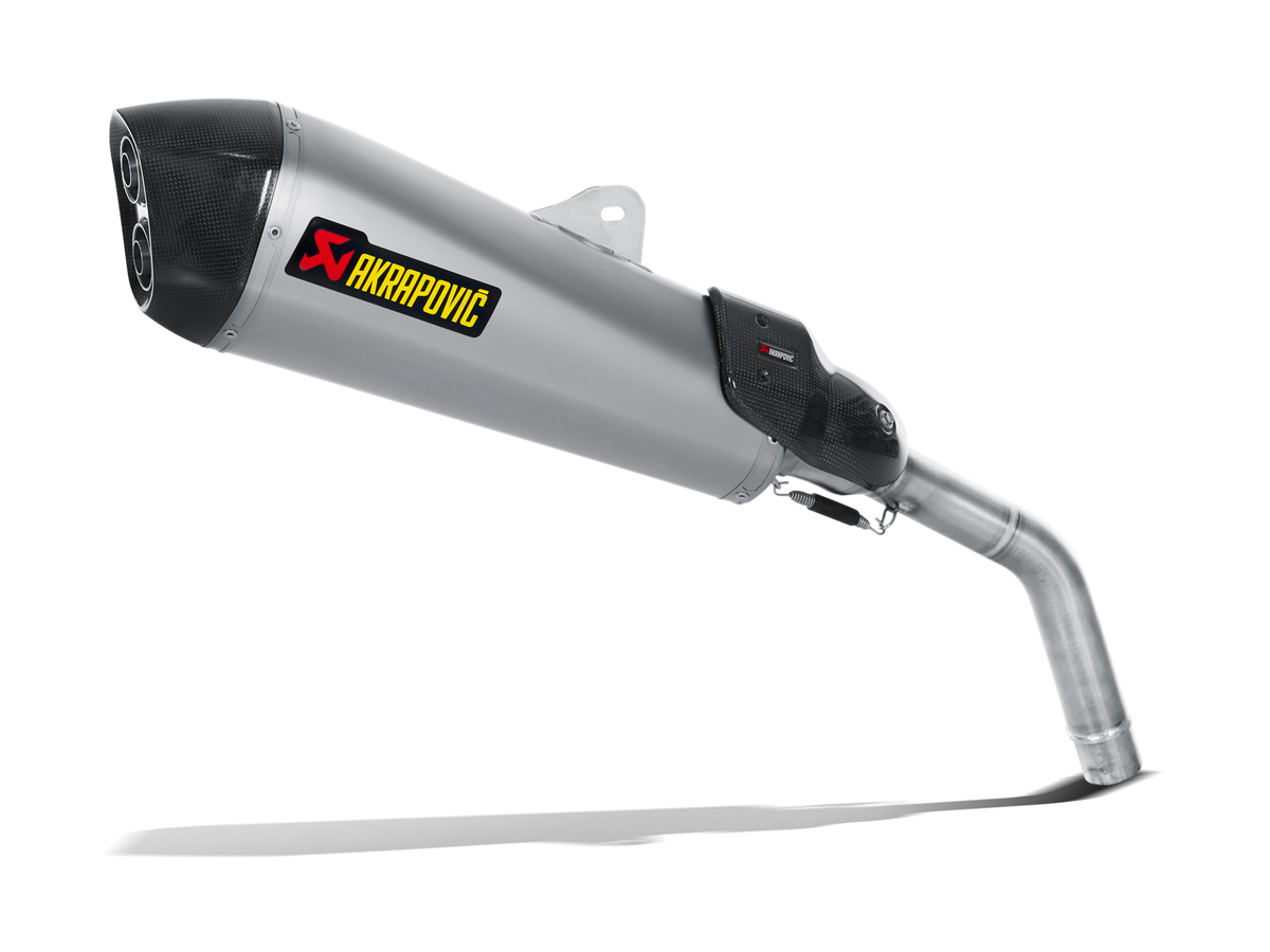 Slip-On Line Titanium, Grey - 11-16 Triumph Tiger 800