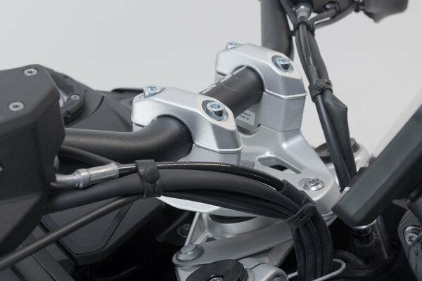 30mm Bar Riser, Silver- 23+ BMW R 1300 GS