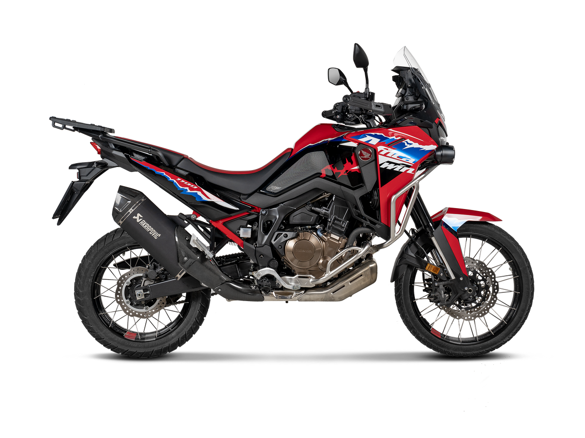 Slip-On Line Titanium, Black - 24+ Honda Africa Twin / Adventure Sports