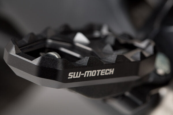 Footrest Extension, Black - 18+ Honda Africa Twin