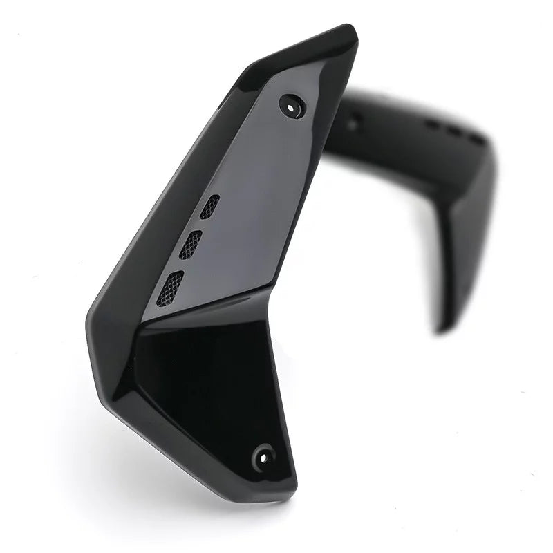 Scoops, Tinted Plastic / Black Gloss - 23+ BMW R 1300 GS