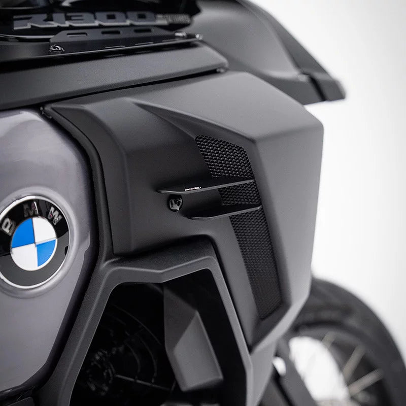 Scoops, Tinted Plastic / Black Mat - 23+ BMW R 1300 GS Adventure