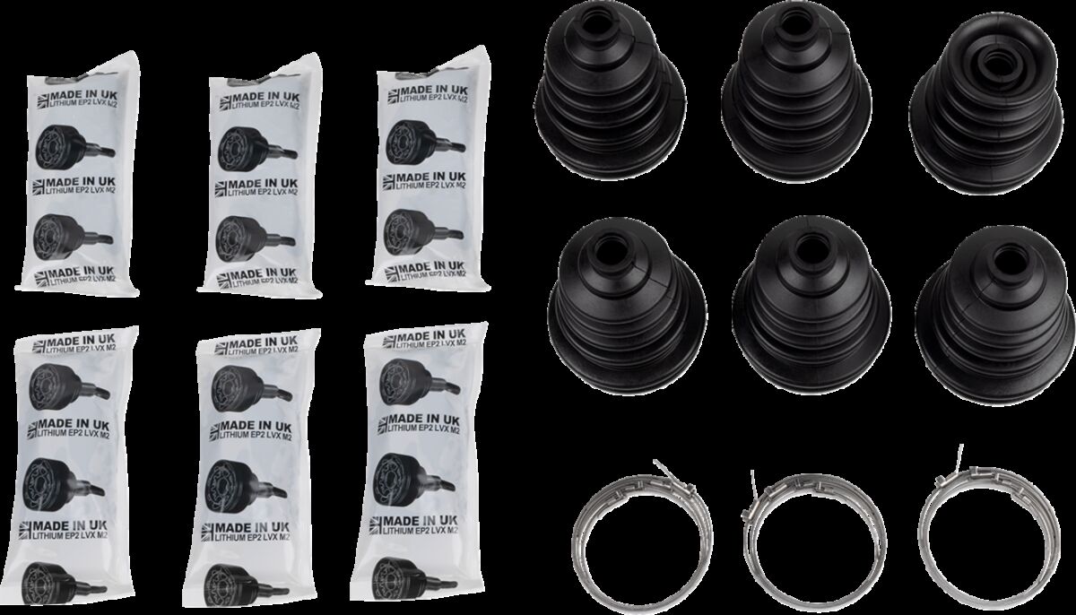 Moose Offroad Four Wheel Boot Kit I/B O/B Mse 6 Pk