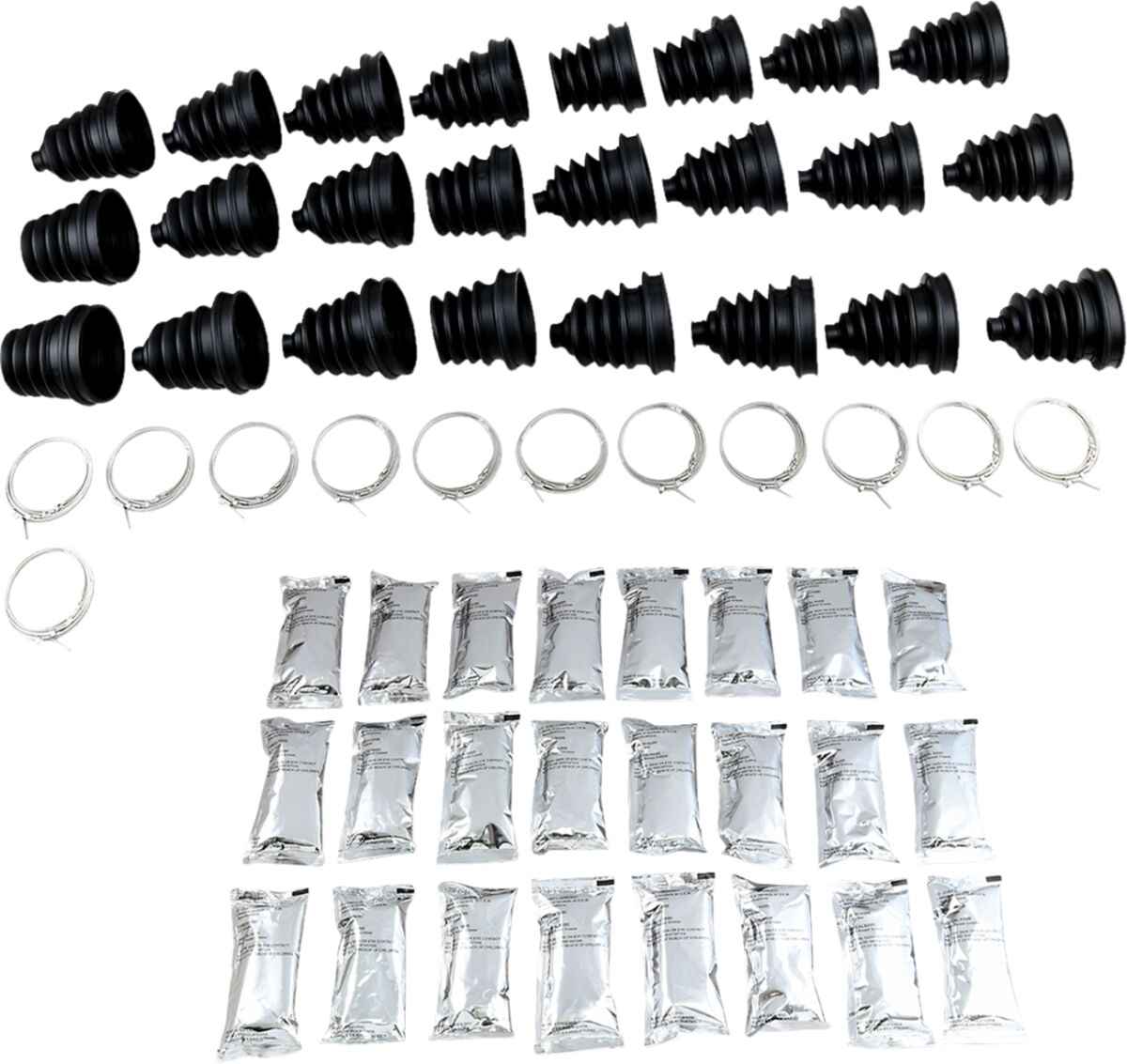 Moose Offroad Four Wheel Boot Kit I/B Mse 24 Pk