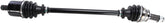 Moose Offroad Four Wheel Axle Kit Complete Pol