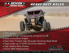 Demon Axle Hd Po Rzr/Scrambler/Sport