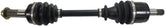 Moose Offroad Four Wheel Axle Kit Mse Front Cfmoto
