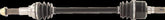 Moose Offroad Four Wheel Axle Kit Complete Yamaha