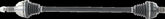 Moose Offroad Four Wheel Axle Kit Complete Pol