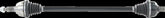 Moose Offroad Four Wheel Axle Kit Complete Pol