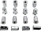 Dwt Douglas Wheel Lug Nut Chr 10 Mm Flat 16 P