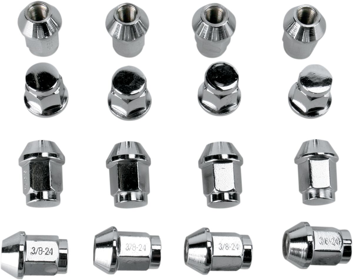Dwt Douglas Wheel Lug Nut Chr 3/8 Tapr 16 P