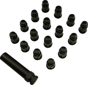 Moose Offroad Four Wheel Lugnt 10 Mm Splnd Blk 16 Pk