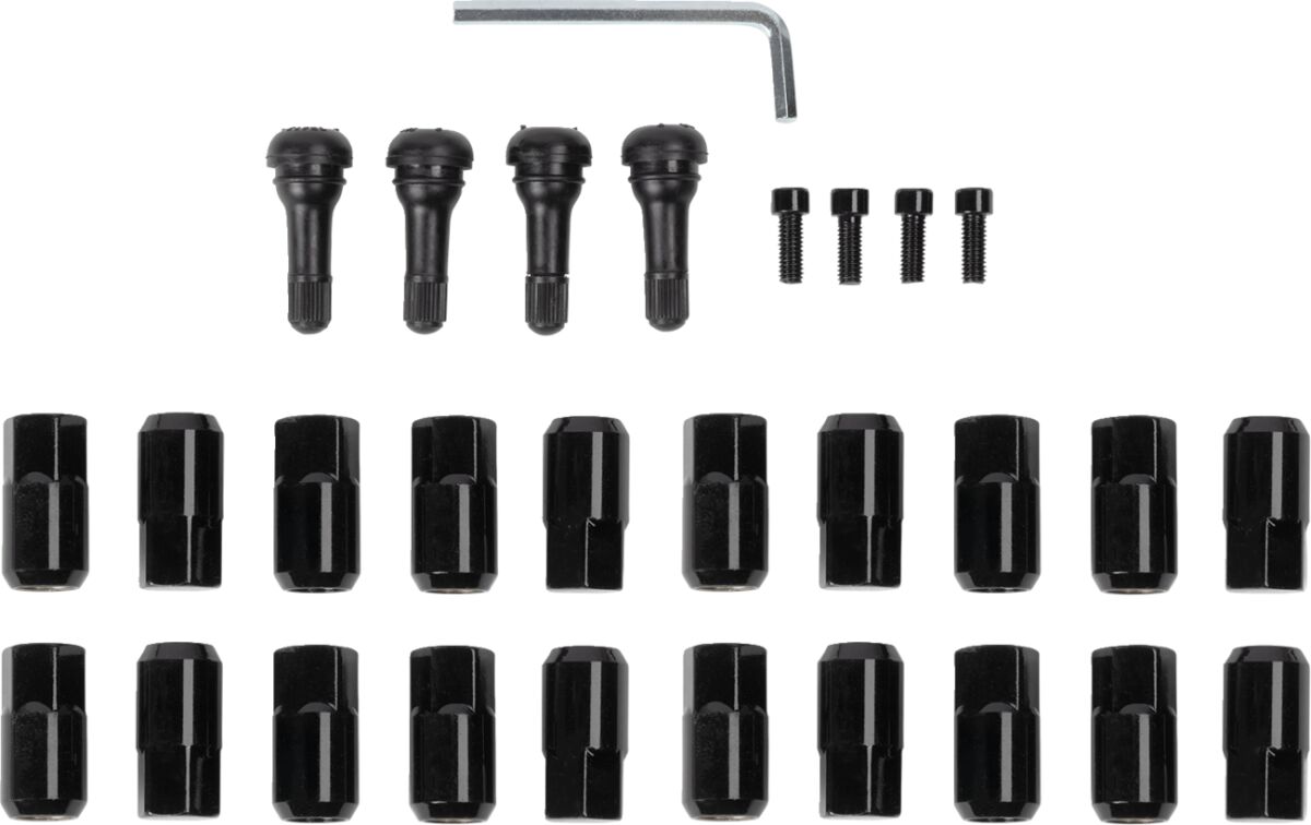 Moose Offroad Four Wheel Lugnut 12 X1.50 Blk 20 Pk