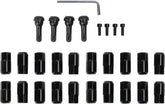 Moose Offroad Four Wheel Lugnut 12 X1.50 Blk 20 Pk