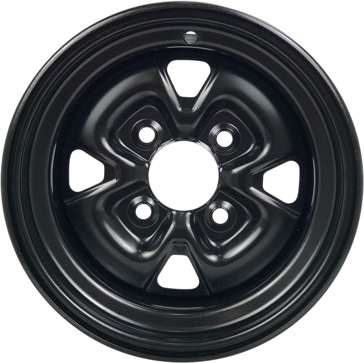 Moose Offroad Four Wheel Wheel Steel 12 X7 4/110 Bk