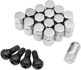 Moose Offroad Four Wheel Lug Nut 3/8 Chrome 16 Pk
