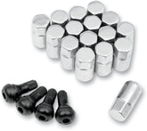 Moose Offroad Four Wheel Lug Nut 12 X1.25 Chr 16 Pk