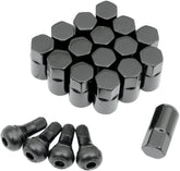 Moose Offroad Four Wheel Lug Nut 12 X1.25 Blk 16 Pk