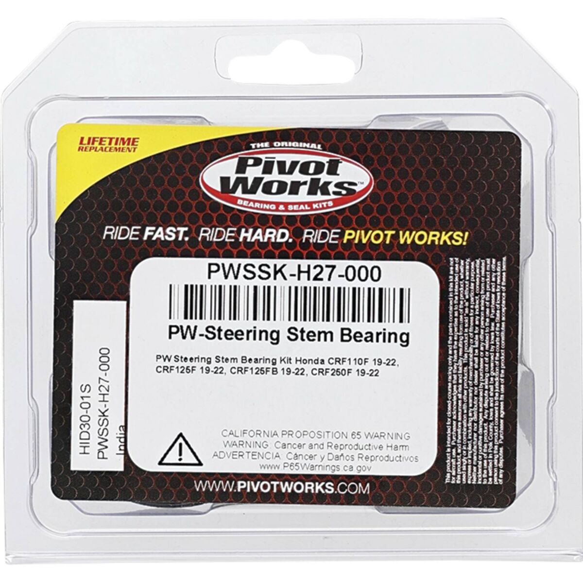 Pivot Works Bearing Kit Strng Stem