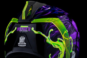  Purple Full Face Helmet Icon