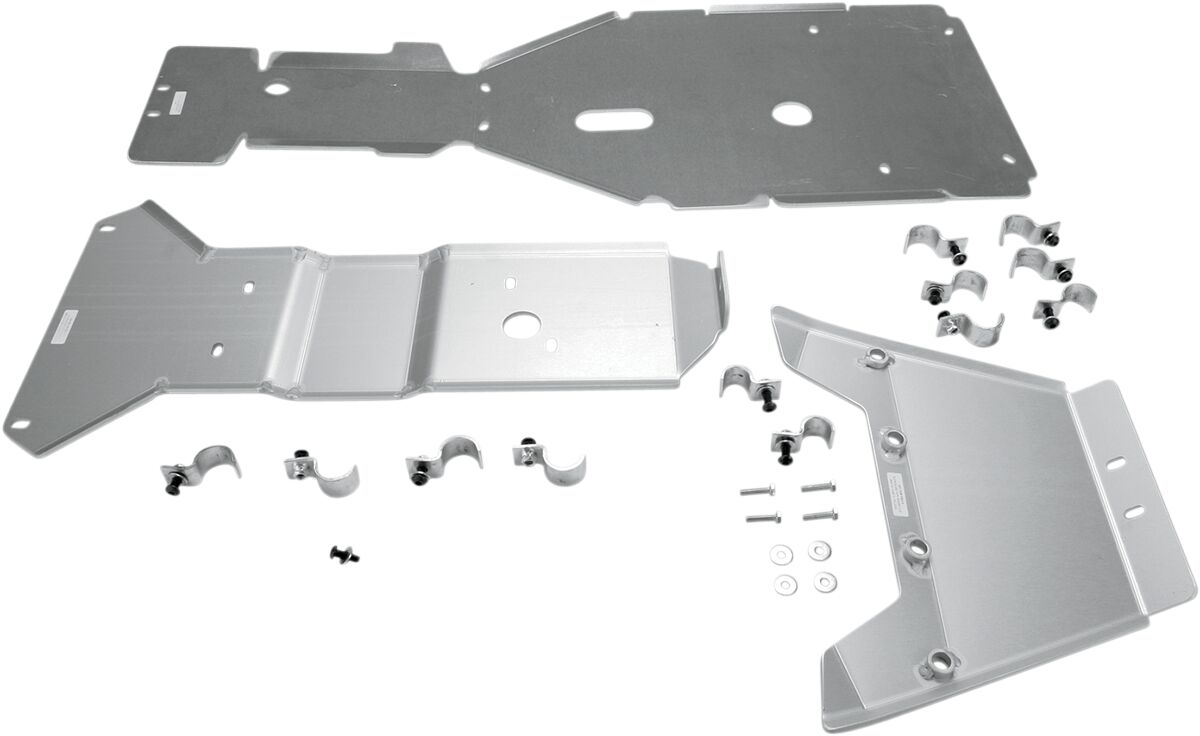 Moose Offroad Hard Parts Skidplate Brtfrce 08 3 Pc