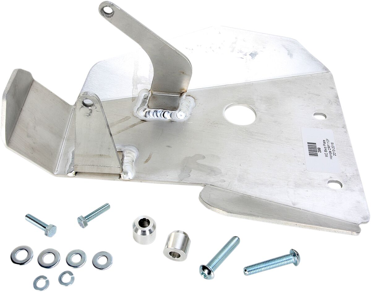 Moose Offroad Hard Parts Skid Plate Alum Honda Crf110