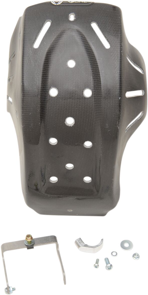 Moose Offroad Hard Parts Skid Plate Carbon Fiber Husq