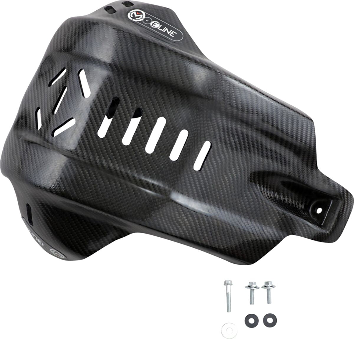 Moose Offroad Hard Parts Skid Plate Carbon Fiber Honda