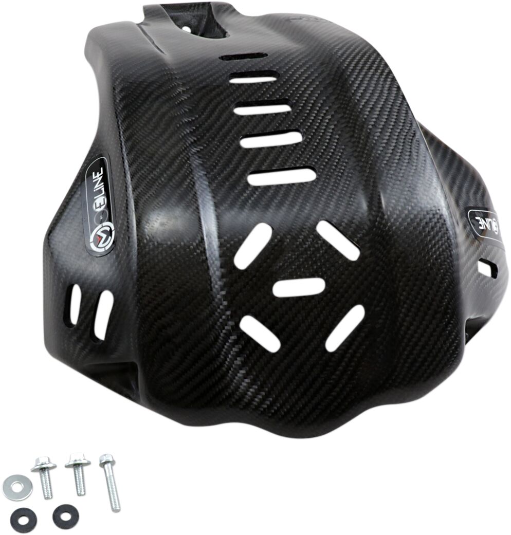 Moose Offroad Hard Parts Skid Plate Carbon Fiber Honda