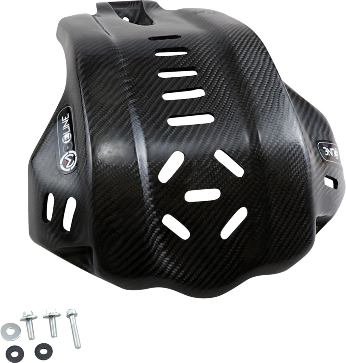 Moose Offroad Hard Parts Skid Plate Carbon Fiber Honda