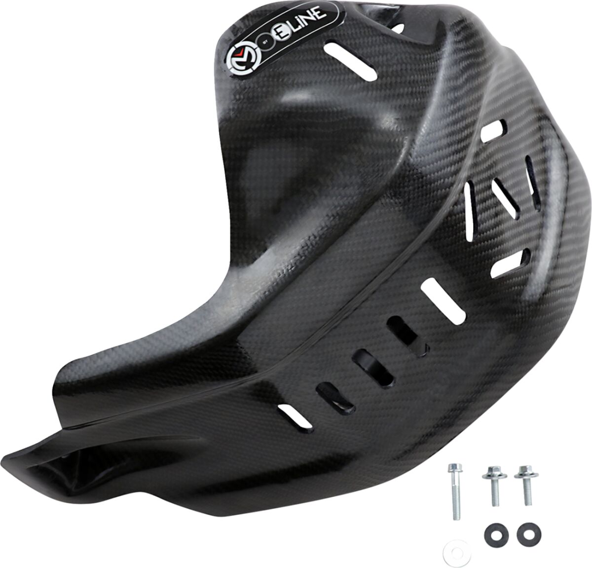 Moose Offroad Hard Parts Skid Plate Carbon Fiber Honda