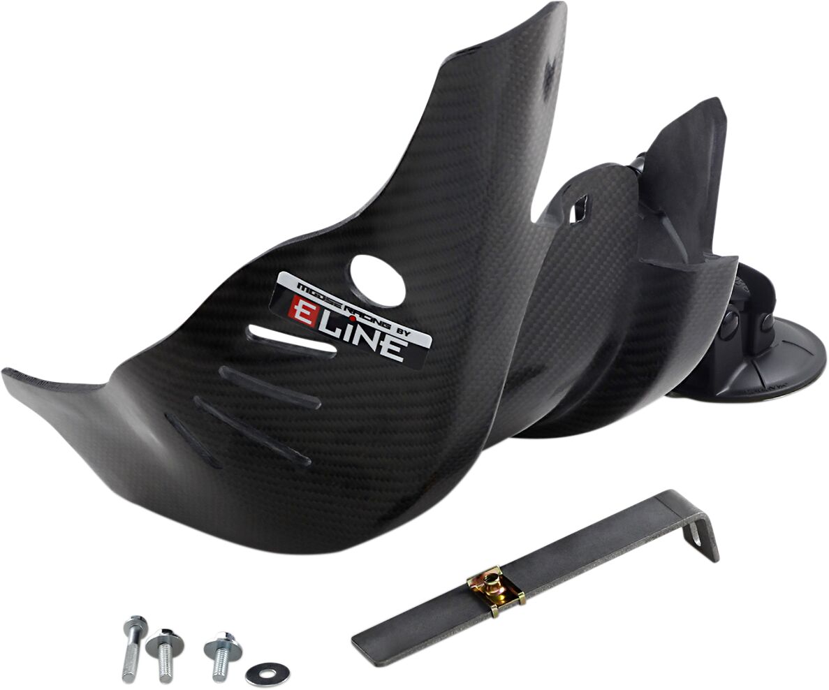 Moose Offroad Hard Parts Skid Plate Carbon Fiber Yamaha