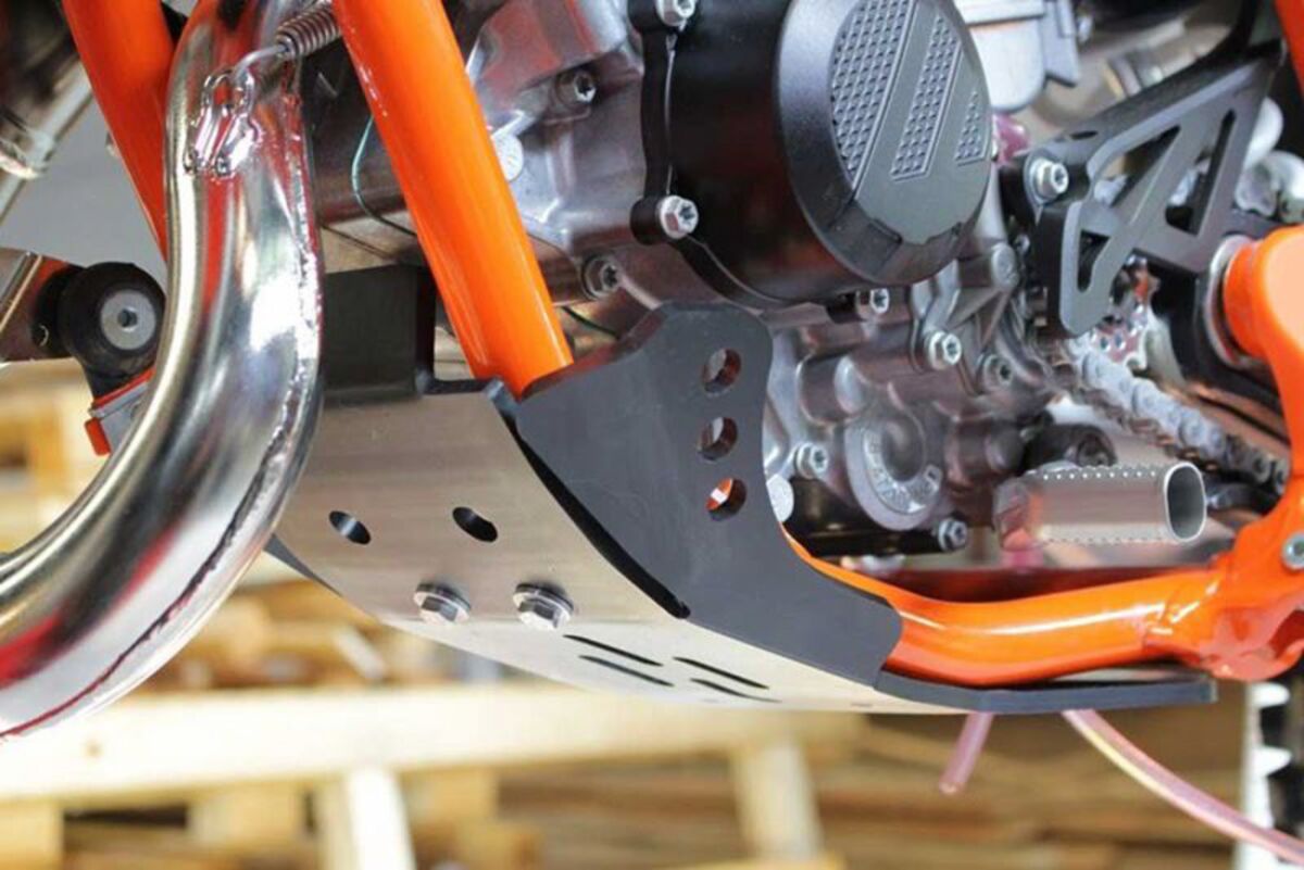 Axp Racing Skid Plate 6 Mm Sx/Tc/Mc85 Bk