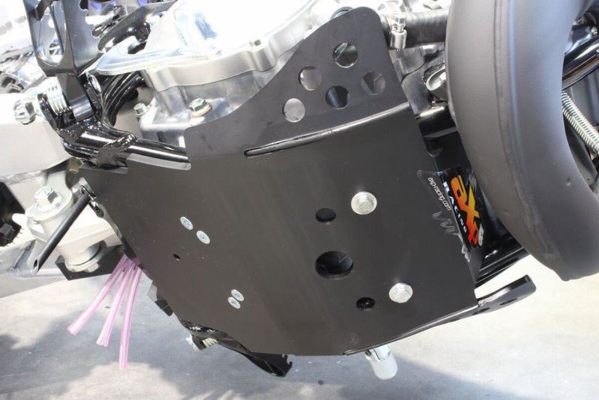 Axp Racing Skid Plate 6 Mm Yamaha Yz85 Bk