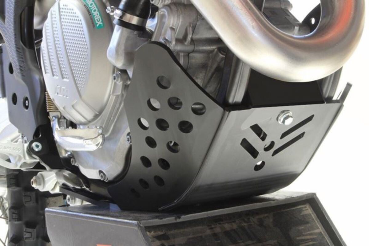 Axp Racing Skid Plate 6 Mm Mc250 F 21 23 Bk
