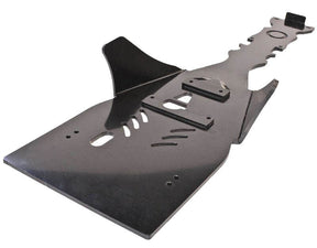 Axp Racing Central Skid Plate Yfz450 R Bk/