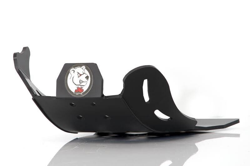 Axp Racing Skid Plate 6 Mm Yz/Xx/Xe125 Bk