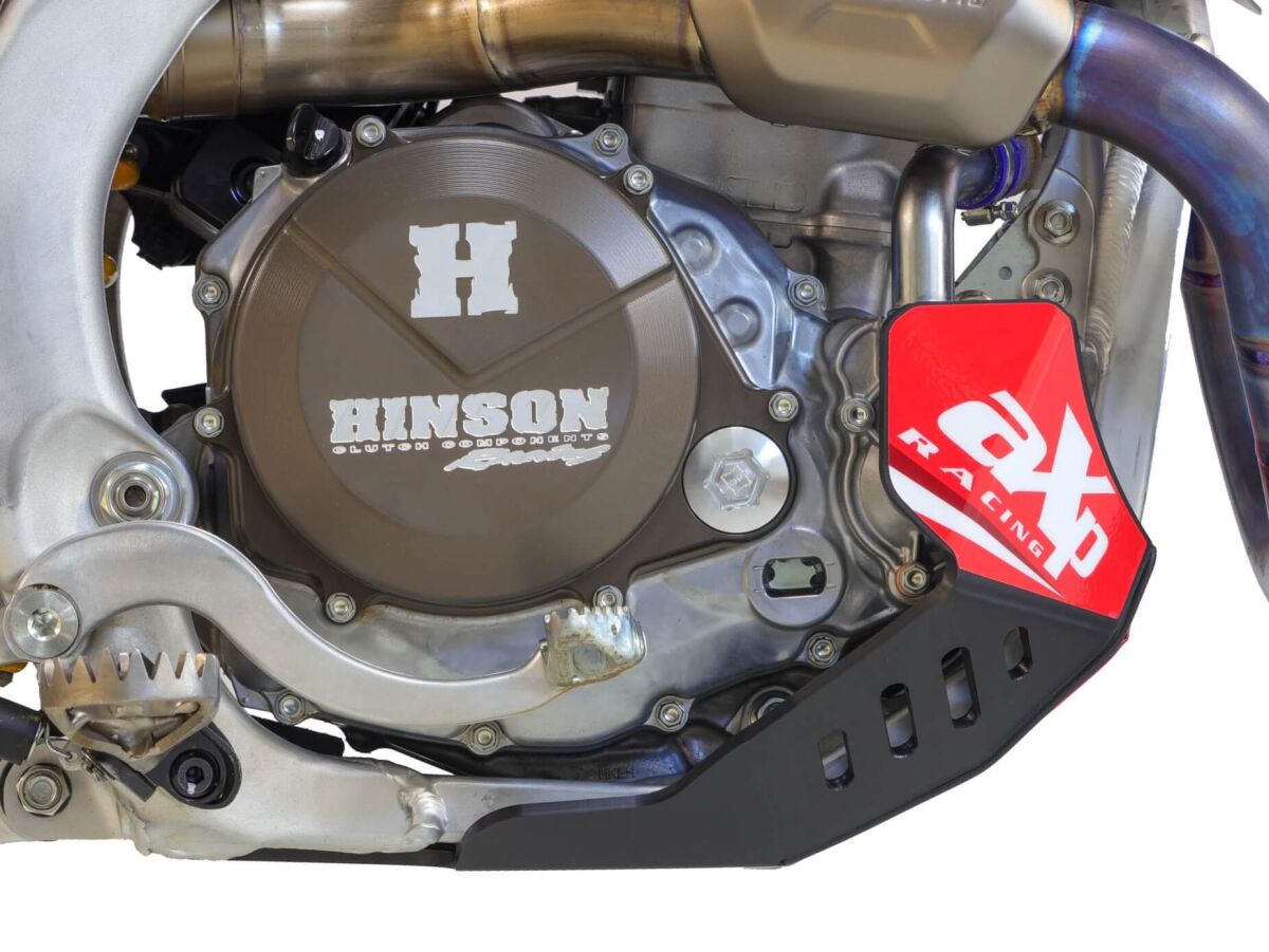 Axp Racing Skid Plate 6 Mm Honda Crf450 Bk