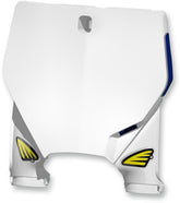 Cycra Plate # Stadium Hus Wht