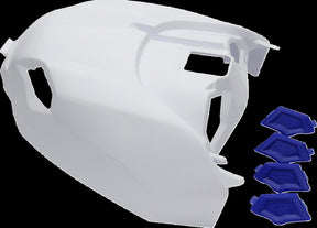 Cycra Air Box Vented Cover White Yam