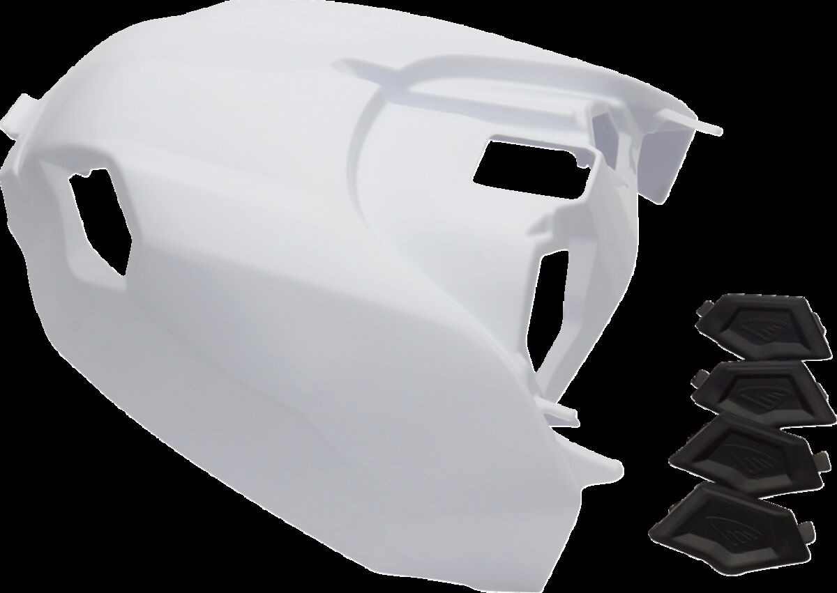 Cycra Air Box Vented Cover White Yam