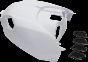 Cycra Air Box Vented Cover White Yam